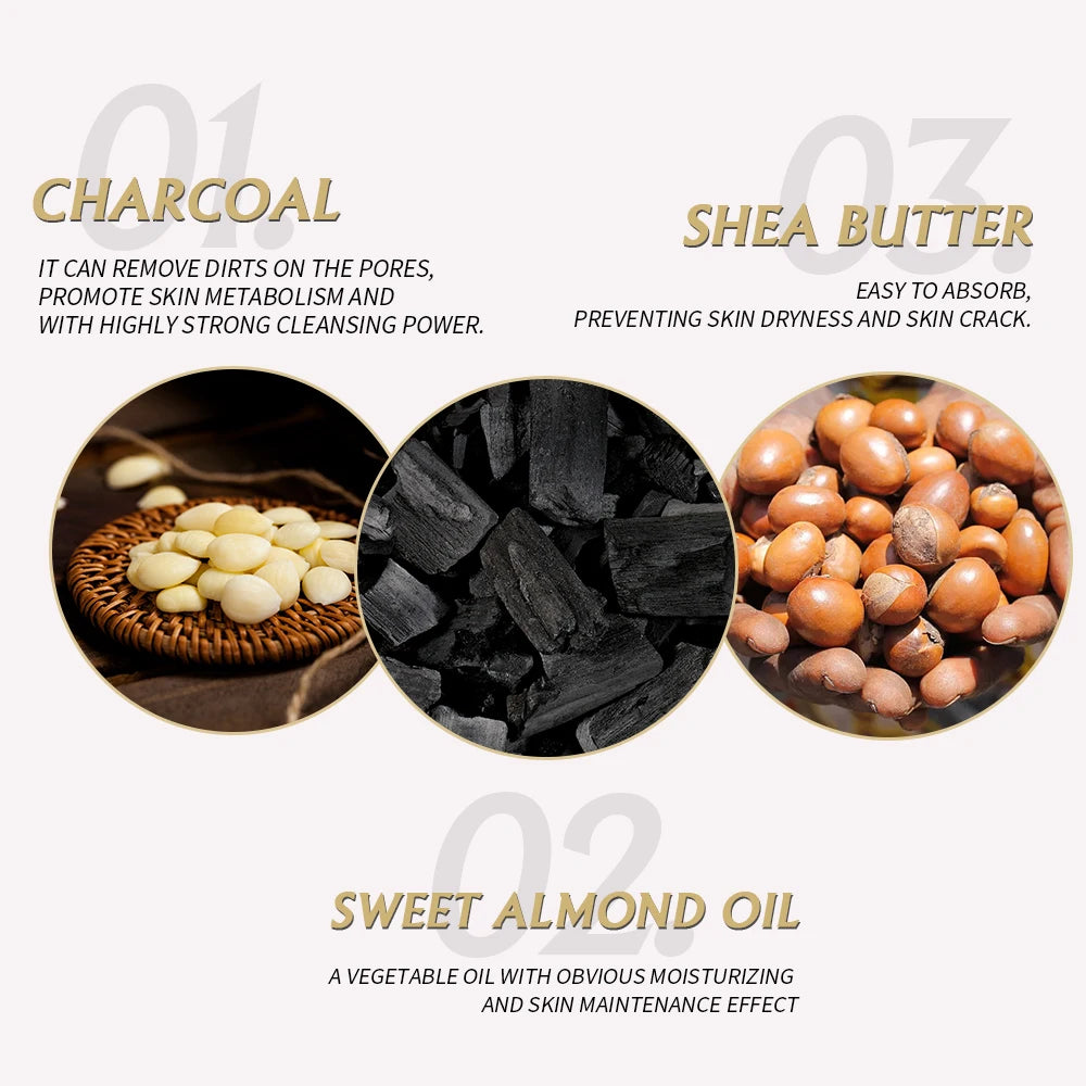 AILKE African Black Soap – Brightening Face & Body Bar 150g