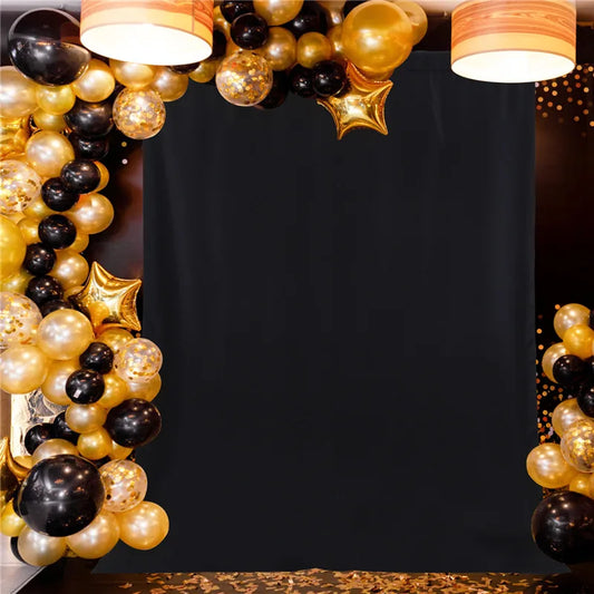 Black Photo Backdrop – Photography, Video & Party Curtain Photography Backdrop Peaceful Pleasures Health and Wellness