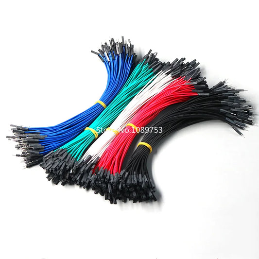 50pcs DIY Electronic Kit Breadboard Dupont Cable For Arduino 20cm 2.54mm Line Male Female Dupont Jumper Wire Cable 1P Connector Peaceful Pleasures Health and Wellness