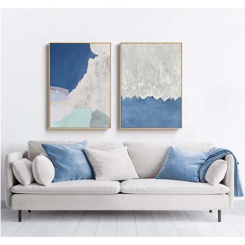 modern art paintings decorative wall painting canvas 100% manual oil painting for living room hotel restaurant hanging painting Peaceful Pleasures Health and Wellness