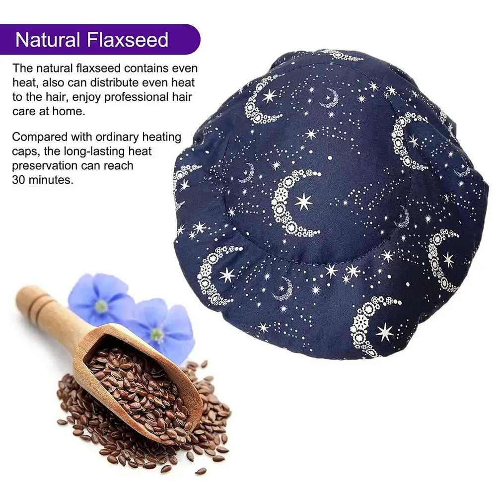 Flaxseed Microwavable Deep Conditioning Thermal Hair Cap