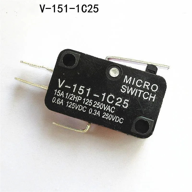 5pcs Microswitch Stroke Limit Switch V-151-1C25 V-152-1C25 V-153-1C25 V-154-1C25 V-155-1C25 V-156-1C25 Roller Long Handle Switch Peaceful Pleasures Health and Wellness