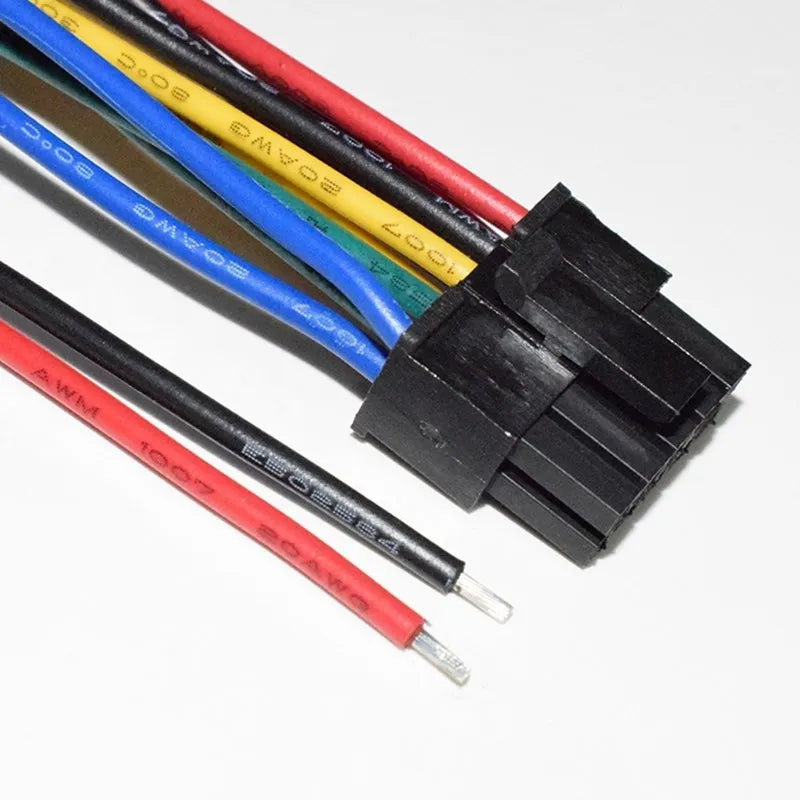 5PCS Molex 3.0MM Cables 20cm 20AWG Small 5557 5559 Male Female Air Docking Electronic Cable, MX3.0 43025 Terminal Line Peaceful Pleasures Health and Wellness