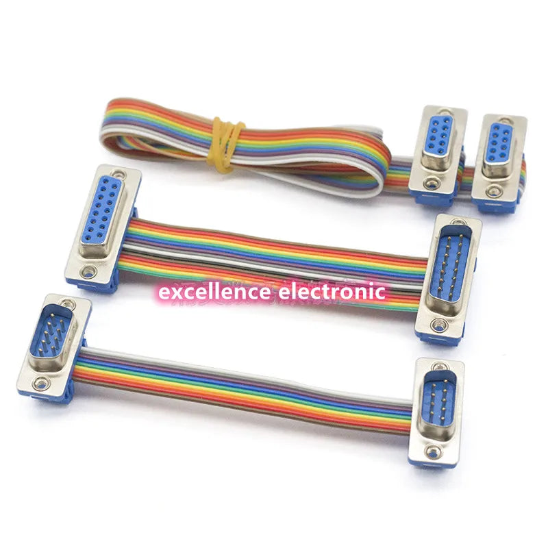 1pcs D-SUB DIDC 9 15 25 37Pin DB9 DB15 DB25 DB37 Male Female Cable D-SUD serial port connector adapter RS232 COM Extension Cable Peaceful Pleasures Health and Wellness DB37 60cm Female to Female