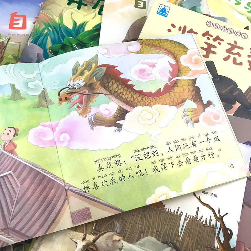 Books Kids Age 2 6 Bedtime Story Reading Chinese Classic Idiom Fairy
