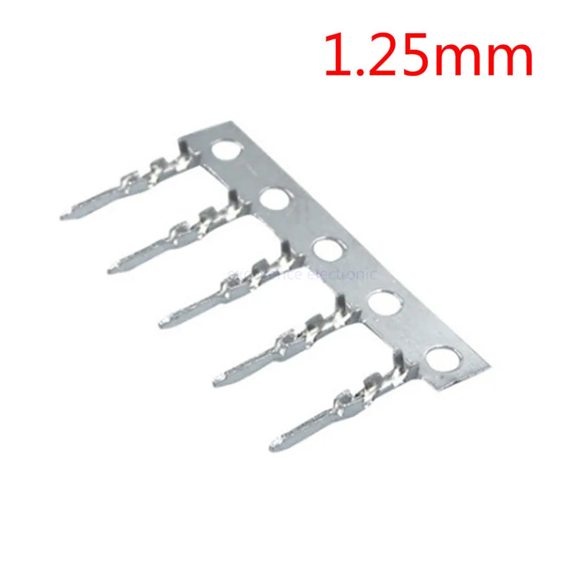 100PCS/LOT JST 1.25mm Male Crimp Pins Connectors 1.25 Terminals Peaceful Pleasures Health and Wellness Default Title