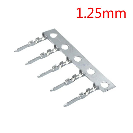 100PCS/LOT JST 1.25mm Male Crimp Pins Connectors 1.25 Terminals Peaceful Pleasures Health and Wellness Default Title