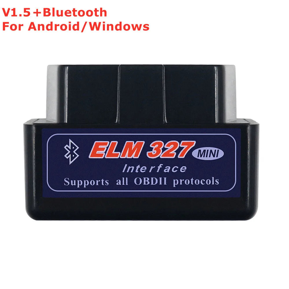 ELM327 V1.5 Bluetooth WiFi OBD2 Scanner – iOS, Android & PC