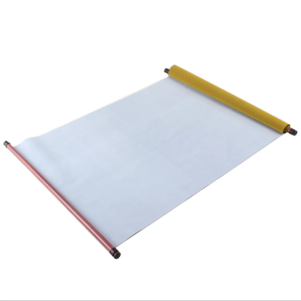 Reusable Chinese Magic Cloth Water Paper Calligraphy Fabric Book Water Writing Scroll Cloth Paper Writing Painting Peaceful Pleasures Health and Wellness