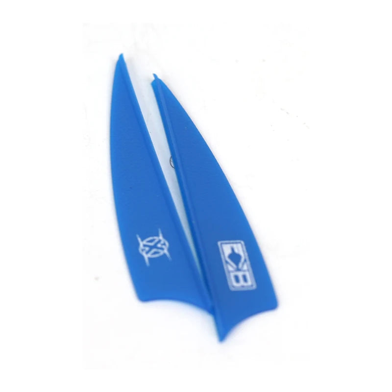 50 Archery BOLT Fletching Vane Crossbow Arrow Feather DIY Hunting