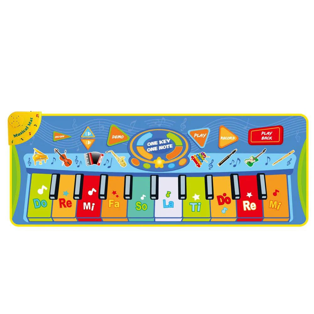 130 Music Playing Mat Instruments Voices Singing Play Game Carpet