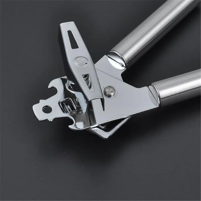 Multifunctional Stainless Steel Can Opener – Can, Beer Bottle & Soda Lid Opener