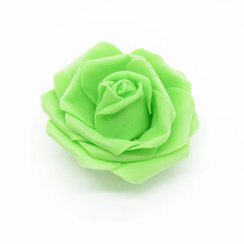Artificial Silk Rose Heads 20/40PCS – Wedding & Home Decor