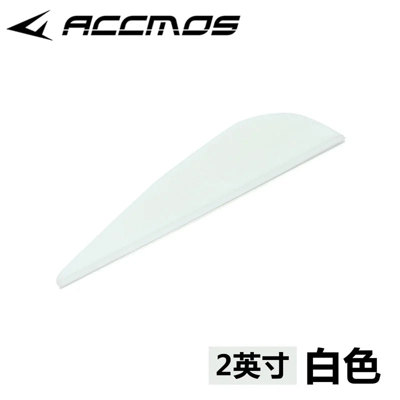 Lot Rubber Arrow Vanes 2 5 3 4 Inches Plastic Fletch Archery Feathers