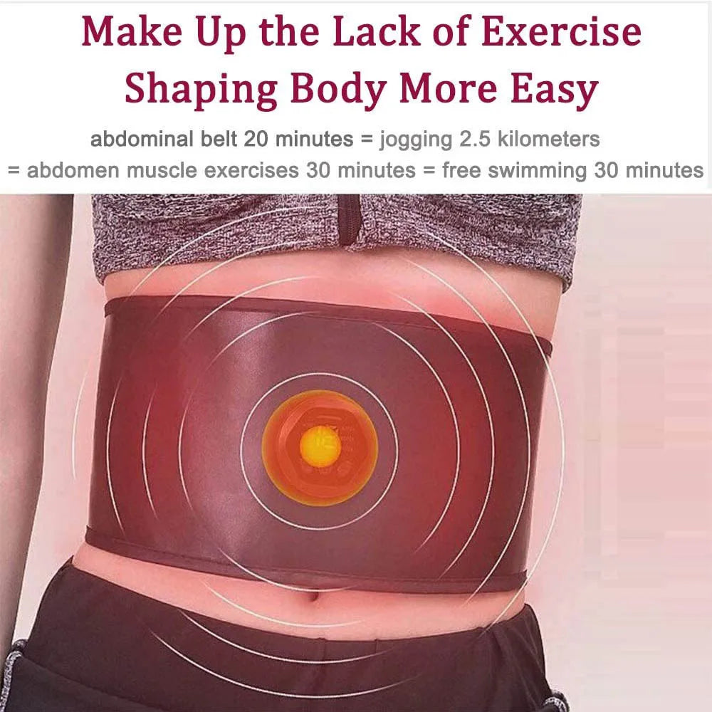 EMS ABS Stimulator Belt – Electric Muscle Toning Trainer