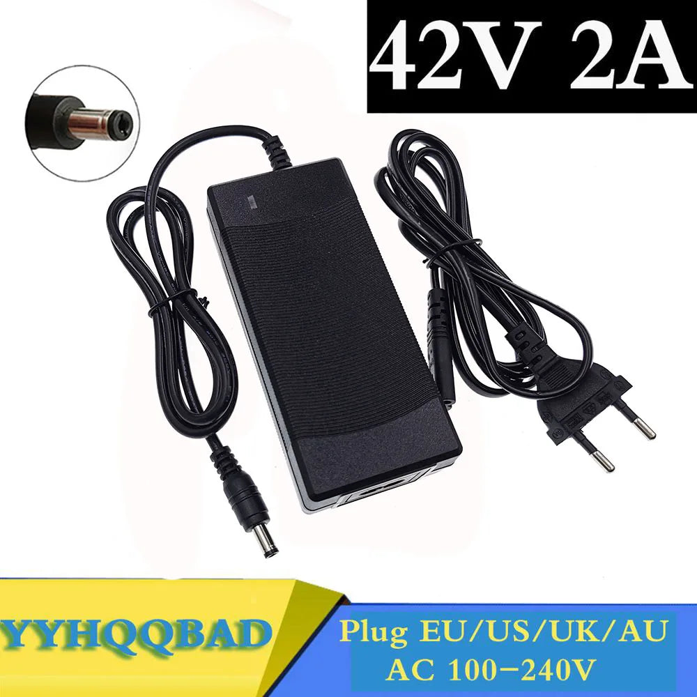36V Battery Charger for Lithium Li-ion Li-poly Batteries Peaceful Pleasures Health and Wellness AU