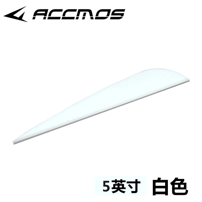 Lot Rubber Arrow Vanes 2 5 3 4 Inches Plastic Fletch Archery Feathers