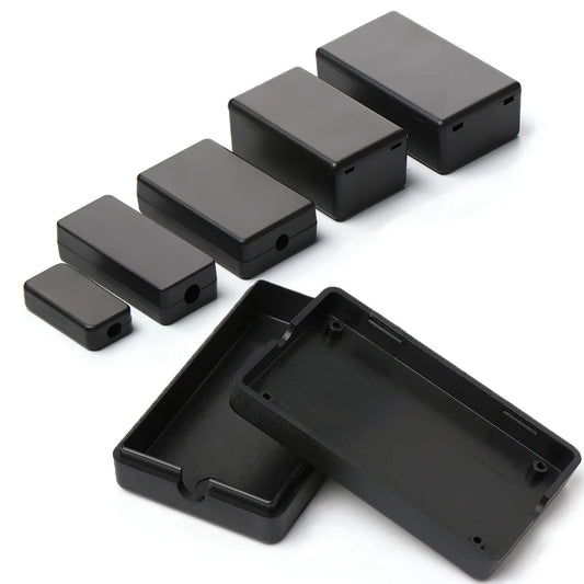 Waterproof ABS Plastic Project Box | Black Electronic Enclosure Electronic Project Box Peaceful Pleasures Health and Wellness