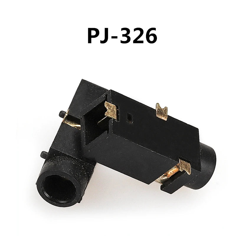10pcs Headphone Jack 3.5mm PJ PJ313 PJ320 PJ325 PJ326 PJ327 PJ358 PJ392 PJ342 Audio and Video Female Dual Channel Stereo Jack Peaceful Pleasures Health and Wellness PJ-326