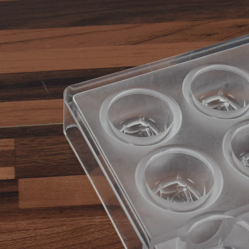 3D Polycarbonate Chocolate Bar Mold Tray | Heat-Safe DIY Candy & Pastry Baking Mold