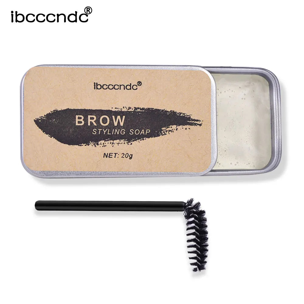 Hot Brow Styling Soap Lamination Setting Gel Waterproof Long Lasting Brows Lift Eyebrow Gel Pomade Kit Makeup Cosmetic Peaceful Pleasures Health and Wellness brow soap kit