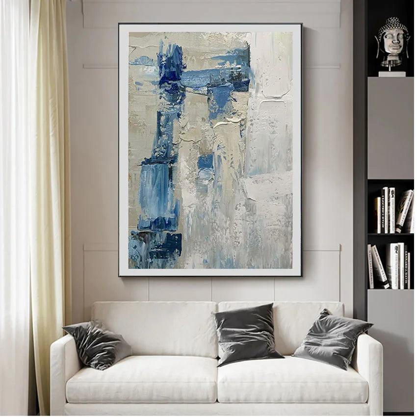 Abstract Handmade Canvas Frameless Oil Painting Wall Decoration, Art Picture, Size Can Be Customized to hang in the Hotel Ro Peaceful Pleasures Health and Wellness