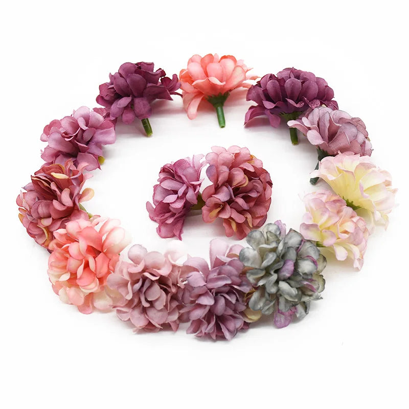 Artificial Silk Hydrangea Flowers – Wedding & Home Decor 20/40pc