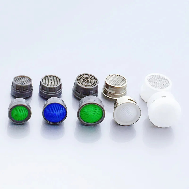 2-Pack Water-Saving Faucet Aerator Chrome Tap Filter Nozzle