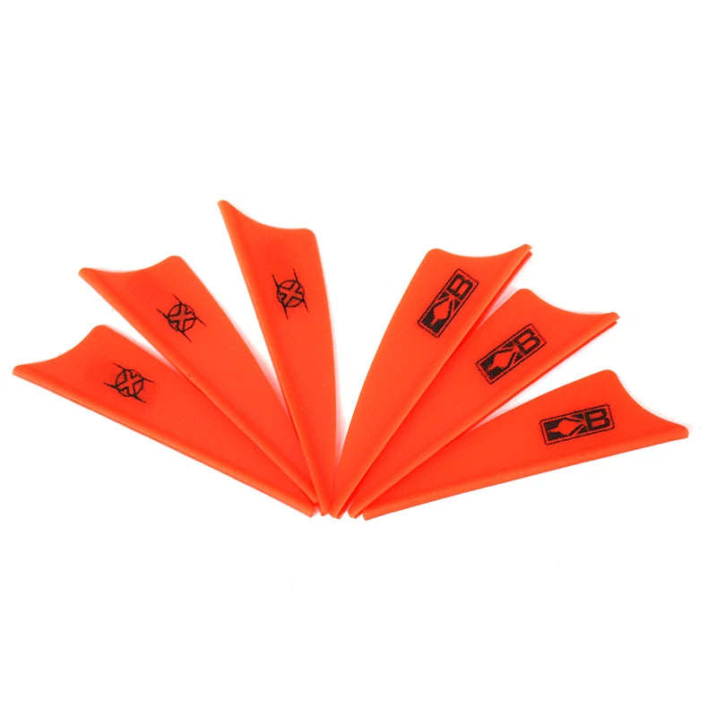 Archery BOLT Fletching Vane 3 5 Crossbow Arrow Feather DIY Hunting