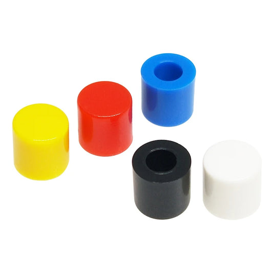 100Pcs 6X6 Key Caps A56 Switch Cap (For 6 * 6 Buttons) Multicolor Diameter Of About 3.2MM Height Of About 6M Peaceful Pleasures Health and Wellness