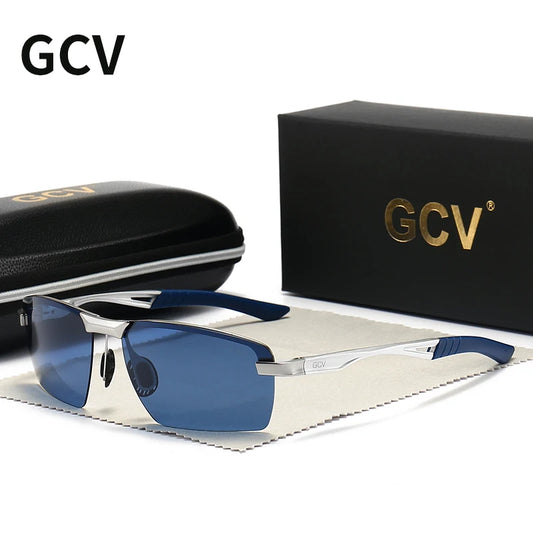 GCV Ultralight Frame Polarized Sunglasses Eyewear Men Male Fashion Sports Style Driving fishing Male Outdoor Travel UV Goggles Peaceful Pleasures Health and Wellness
