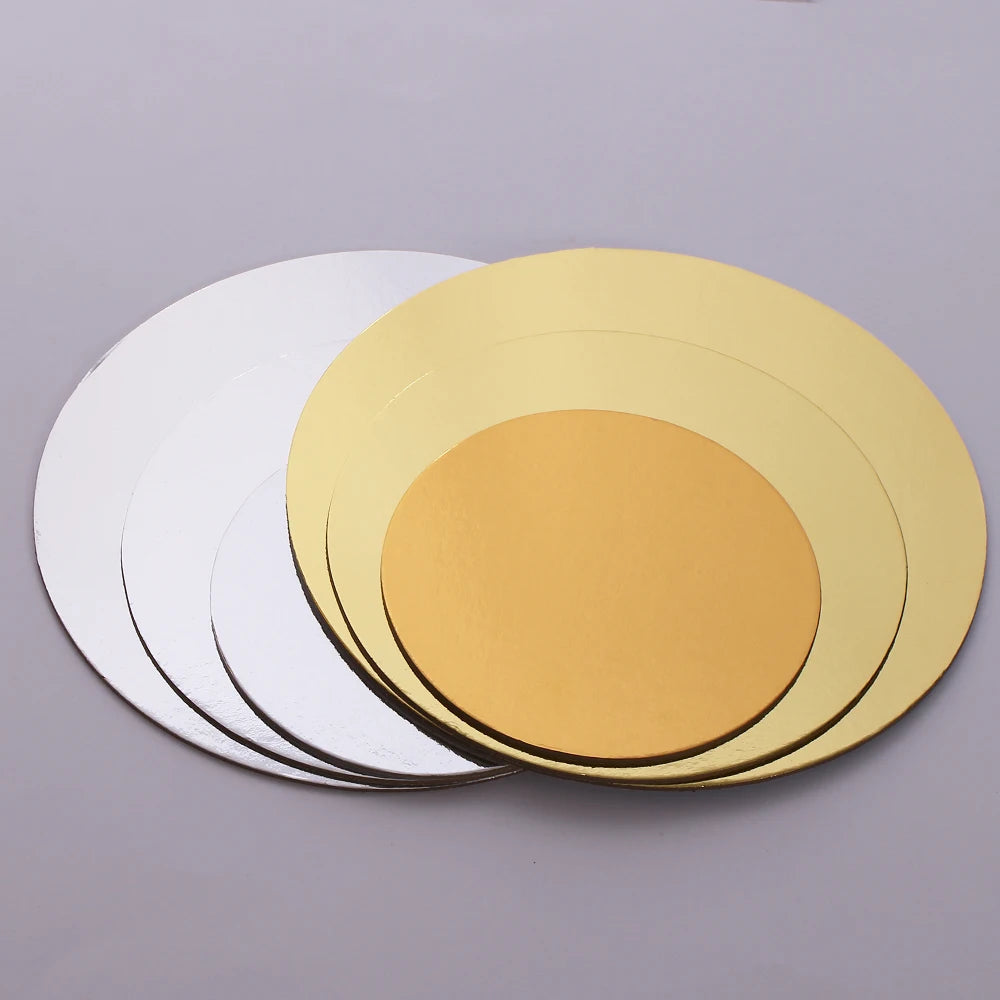 6/8/10inch Round Cake Board Circle Base Cupcakes Stand Paper Cases Liners Party Pastry Baking Mat Decorations Peaceful Pleasures Health and Wellness