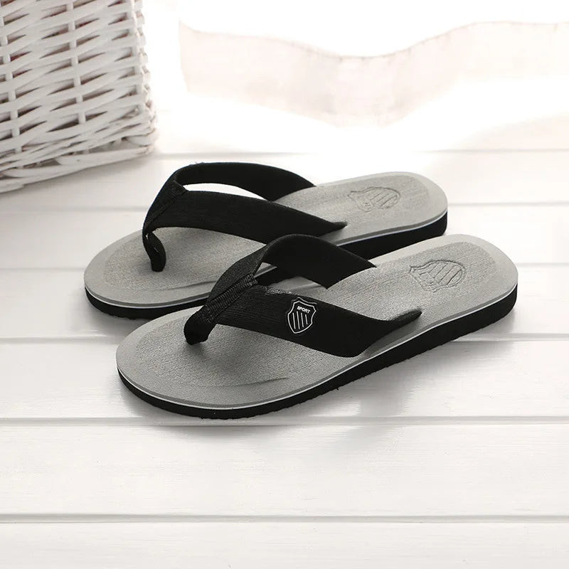 Men's EVA Non-Slip Flip Flops – Beach & Indoor Slides