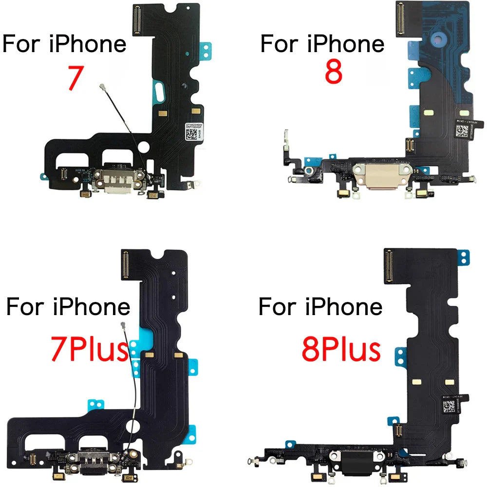 iPhone 6–8 Plus Charging Dock Flex Cable | USB Port & Mic Fix