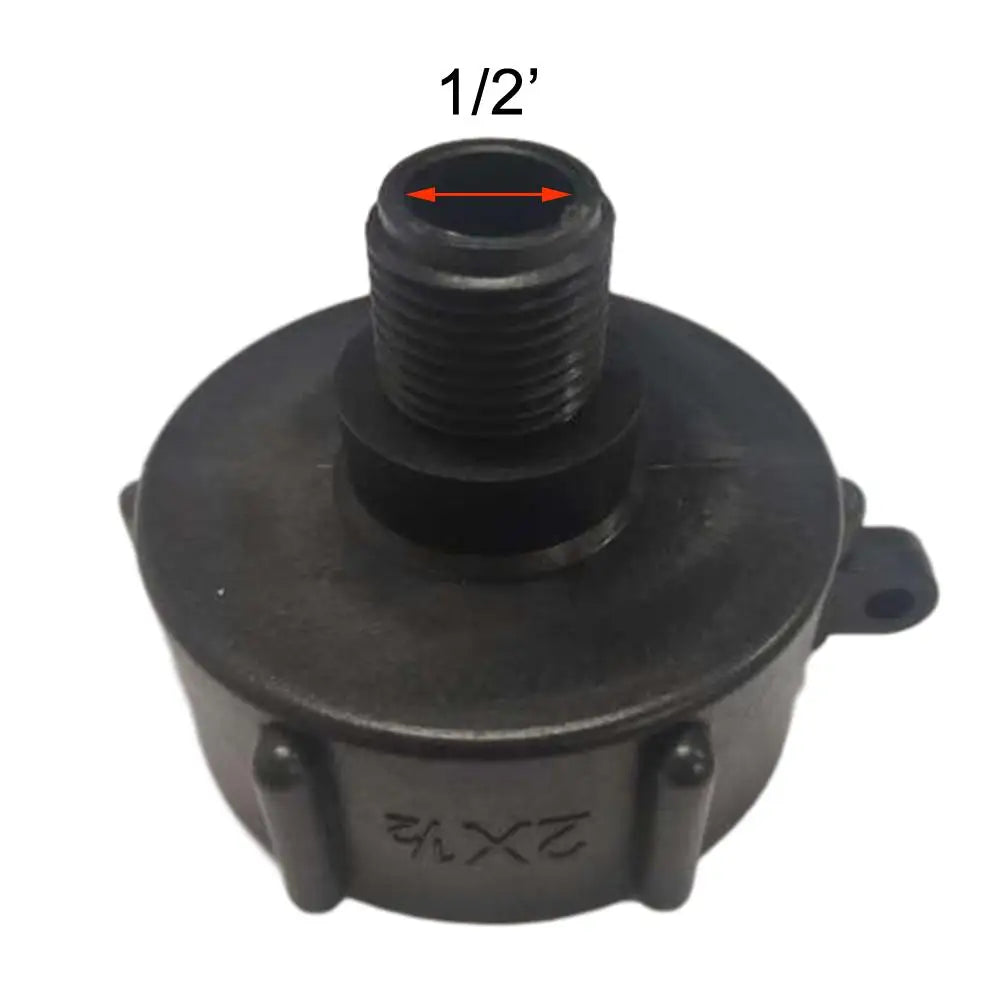 1000L IBC Tank Adapter Plastic IBC Tote Tank Connector Fitting Ton Barrel Accessories Black Peaceful Pleasures Health and Wellness A CN