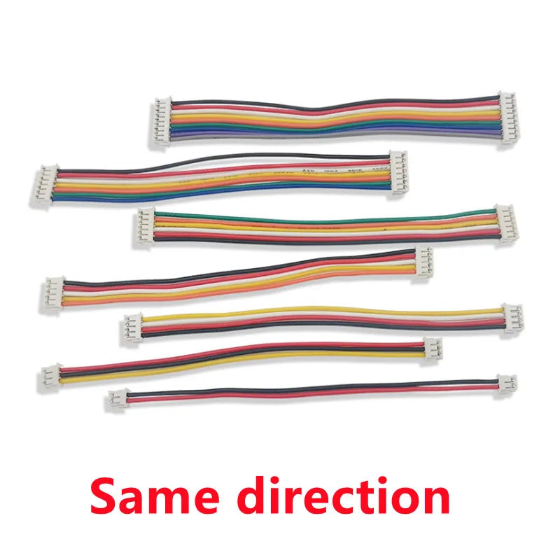 10PCS SH 1.0 SH1.0 Wire Cable 2/3/4/5/6/7/8/9/10Pin Electronic Line Double Connect Terminal Plug 100MM/150MM/200MM 28AWG Peaceful Pleasures Health and Wellness