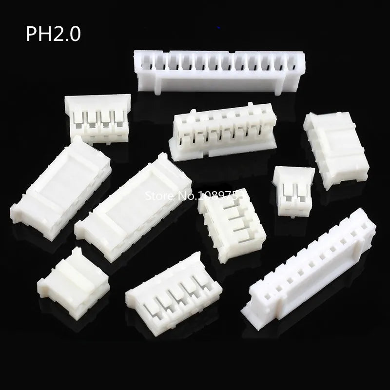 50pcs 1.0mm 1.25mm 1.5mm 2.0mm 2.54mm SH JST PH XH Housing Shell Connector 2/3/4/5/6/7/8/9/10P 1.0 1.25 2.0 2.54 Plastic Plugs Peaceful Pleasures Health and Wellness
