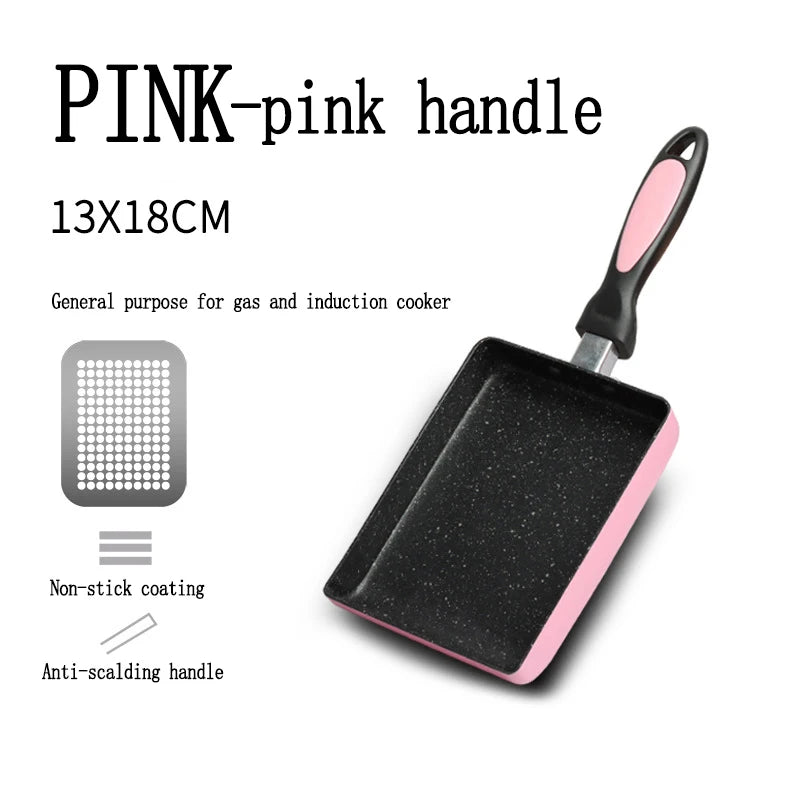 Thickened Non-Stick Omelet & Egg Pan – Mini Aluminum Frying Pan for Pancakes, Steak & Breakfast