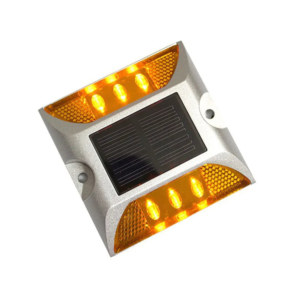 Solar LED Road Stud Light | IP68 Waterproof Aluminum Ground Marker