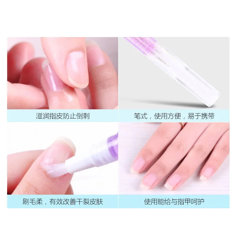 15 Smells Nail Nutrition Oil Pen Nail Treatment Cuticle Revitalizer Oil Prevent Agnail Nail Polish Nourish Skin Peaceful Pleasures Health and Wellness