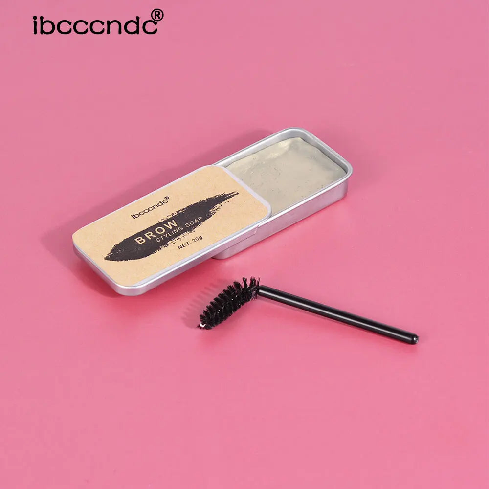 Hot Brow Styling Soap Lamination Setting Gel Waterproof Long Lasting Brows Lift Eyebrow Gel Pomade Kit Makeup Cosmetic Peaceful Pleasures Health and Wellness