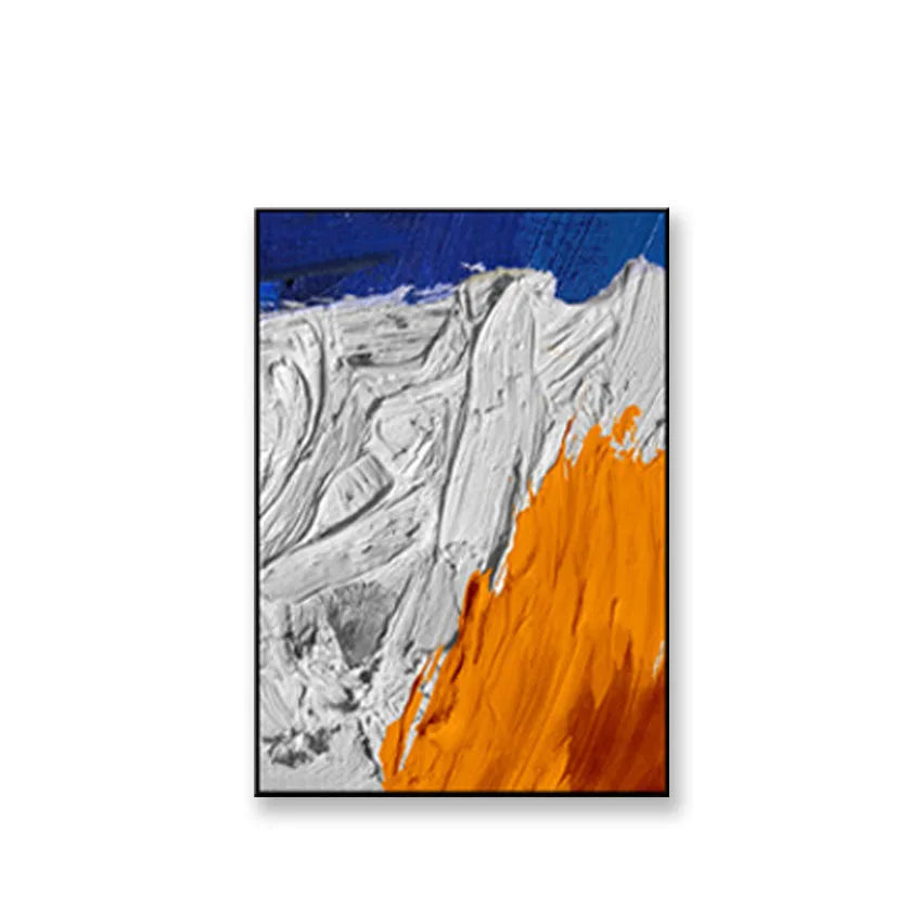 Exquisite Modern Art Pictures Wall Decoration 100% Handmade Canvas Oil Painting Living Room Hotel Restaurant Hanging Painting Peaceful Pleasures Health and Wellness No frame 2 50cmx70cm