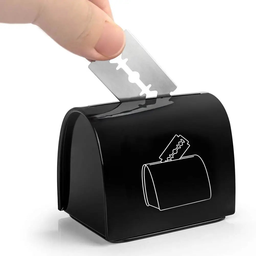 Safety Razor Blade Disposal Case – Iron Recycling Storage Box