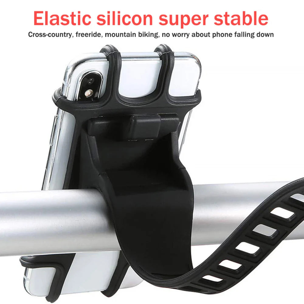 Universal Silicone Phone Mount for Stroller, Pram & Bicycle