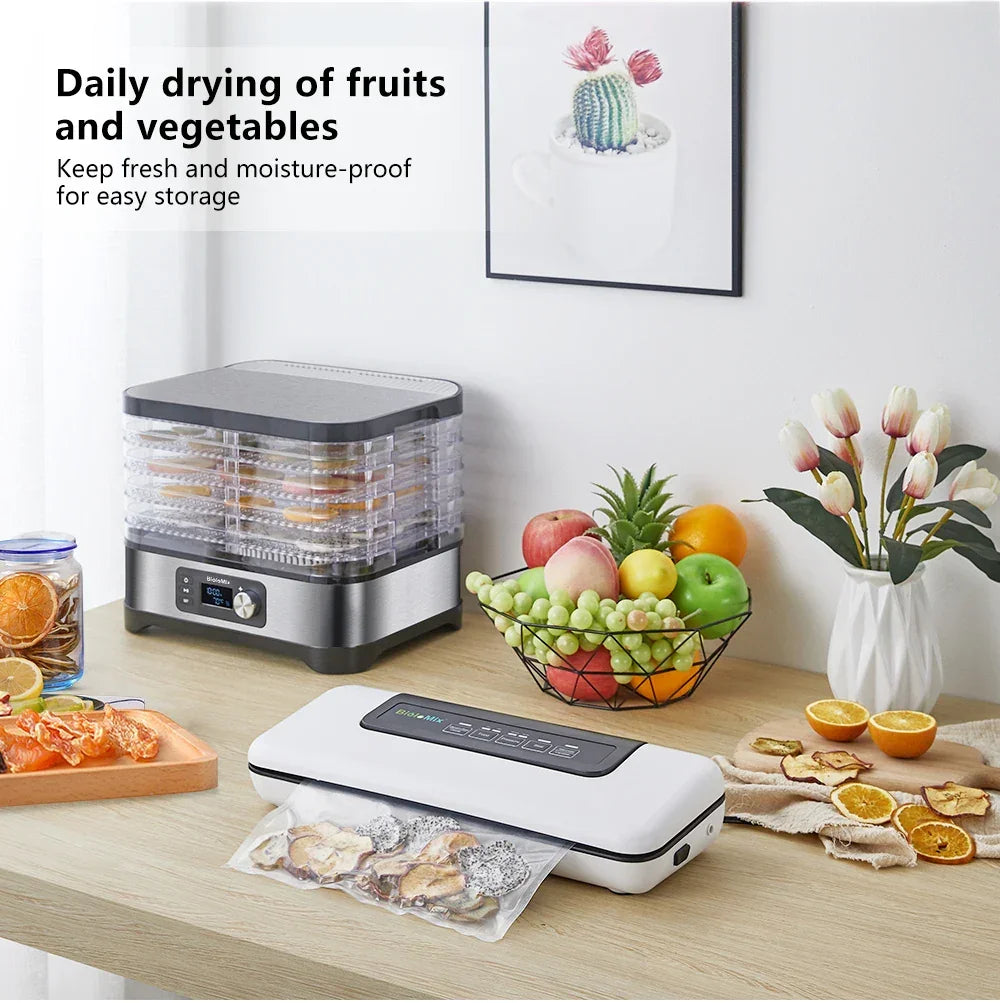 BioloMix Food Dehydrator – 5 BPA-Free Trays, Digital Timer & Temp Control Peaceful Pleasures Health and Wellness