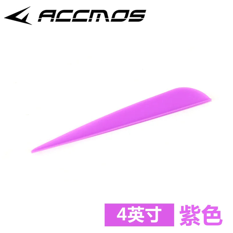Lot Rubber Arrow Vanes 2 5 3 4 Inches Plastic Fletch Archery Feathers