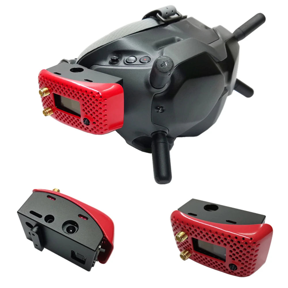 Receiver Module Mount Holder for FPV Goggles V3.0/PLUS RX Aluminum Protector Case Cover for DJI FPV Goggles Peaceful Pleasures Health and Wellness