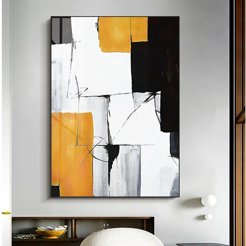 Abstract Handmade Canvas Frameless Oil Painting Wall Decoration, Art Picture, Size Can Be Customized to hang in the Hotel Ro Peaceful Pleasures Health and Wellness no frame 3 100cmx240cm