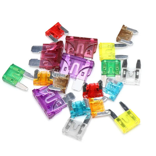 10pcs Car Fuse Mini Small Medium 5A 7.5A 10A 15A 20A 25A 30A 35A 40A Amp Clip Fuse for Car Truck Peaceful Pleasures Health and Wellness