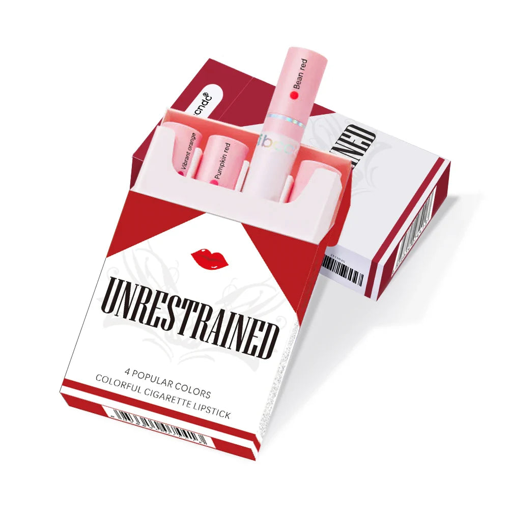 ibcccndc 4-Piece Matte Lipstick Set – Waterproof Long-Lasting